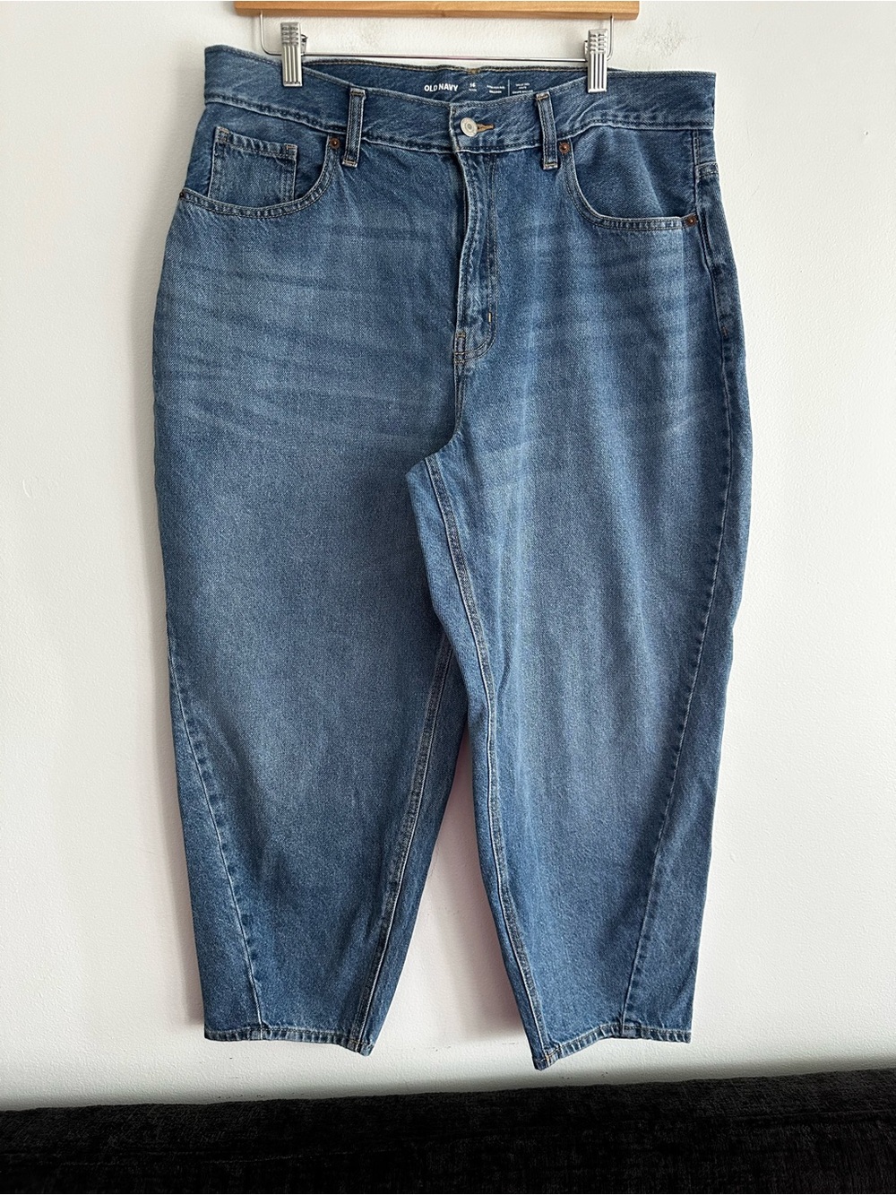 Old Navy Balloon Extra High Rise Jeans Nanelle Size 16 petite